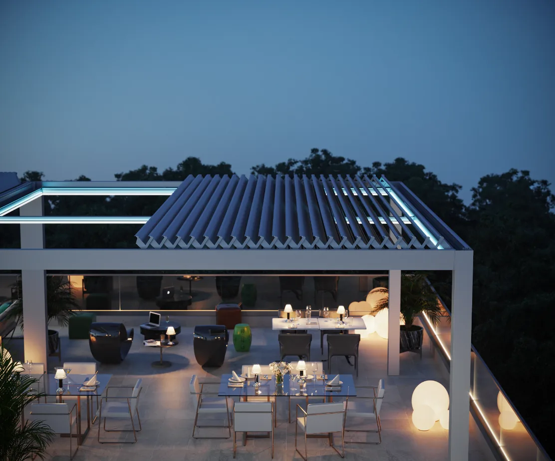 Outdoor radiant heater