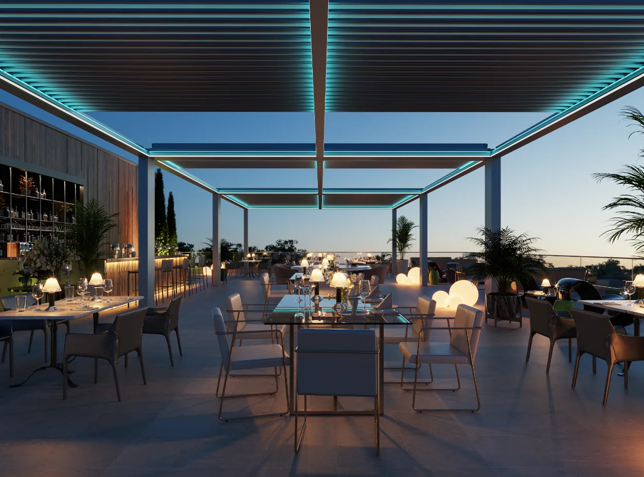 Retractable roof system